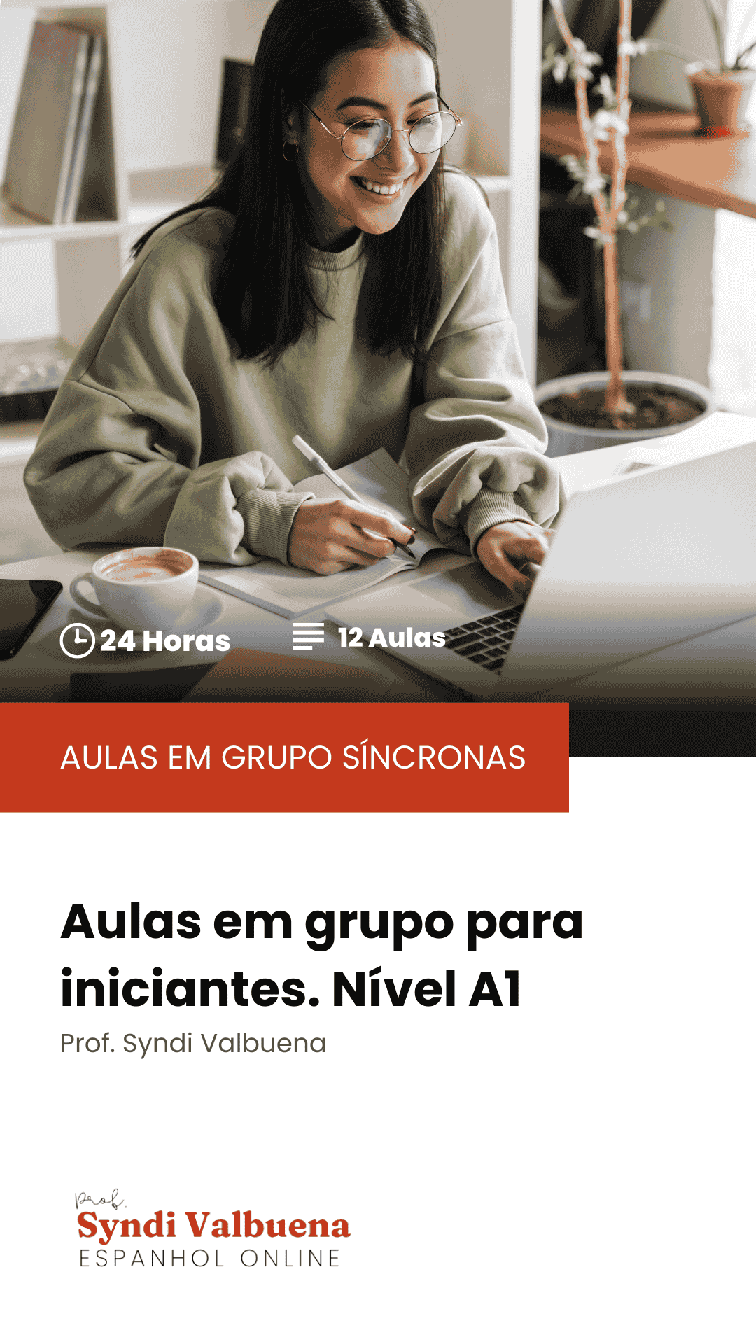 Aulas de espanhol em grupo. Iniciantes